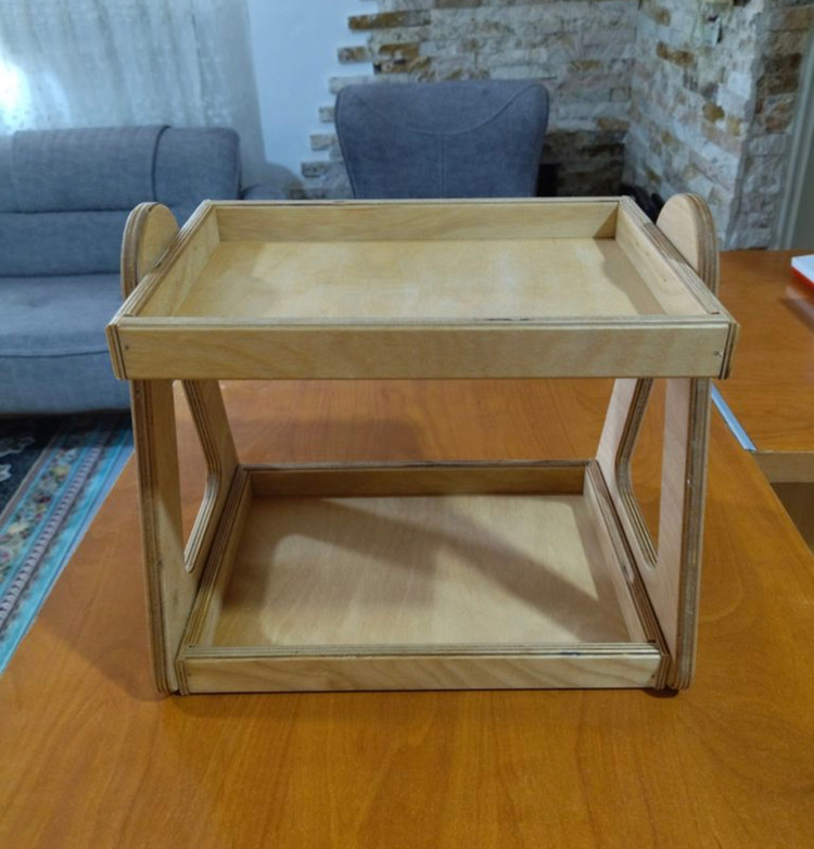 شلف چوبی اشپزخانه